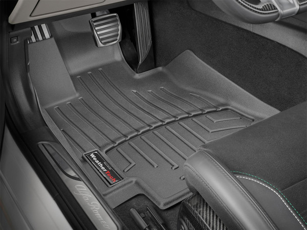 WeatherTech FloorLinerTM DigitalFit; Black; Front 4412071 - Weathertech
