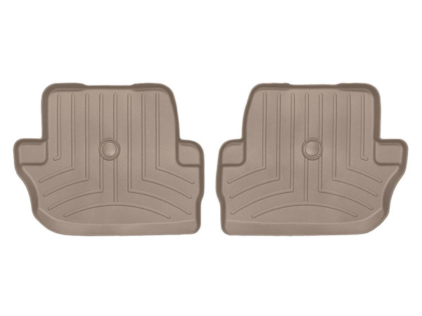 WeatherTech FloorLinerTM DigitalFit; Tan; Rear; 2 Piece 4513133 - Weathertech