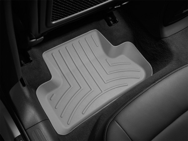 WeatherTech FloorLinerTM DigitalFit; Gray; Rear; 2 Piece 462302