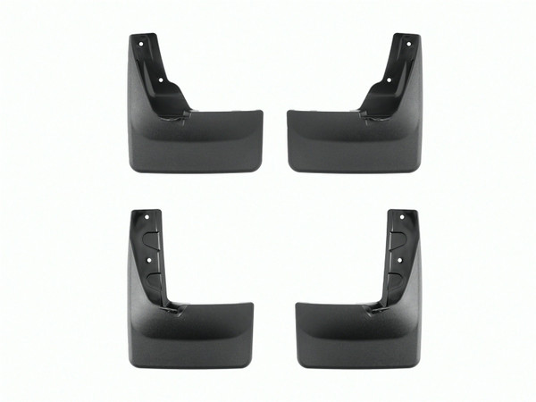 WeatherTech MudFlap No-Drill DigitalFit MudFlap Kit; Black 110154-120154 - Weathertech