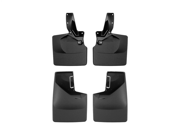 WeatherTech MudFlap No-Drill DigitalFit MudFlap Kit; Black 110140-120145 - Weathertech