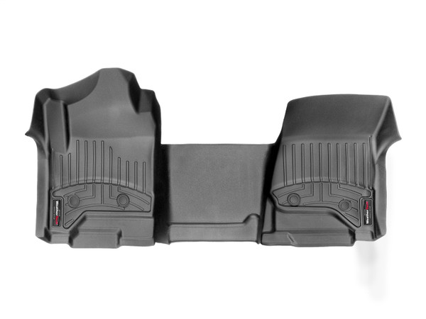 WeatherTech FloorLinerTM DigitalFit; Black; Front; Over The Hump 449671V - Weathertech