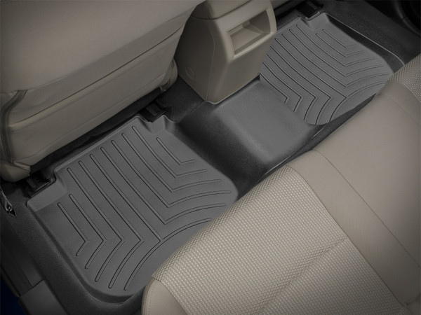 WeatherTech FloorLinerTM DigitalFit; Black; Rear 447082