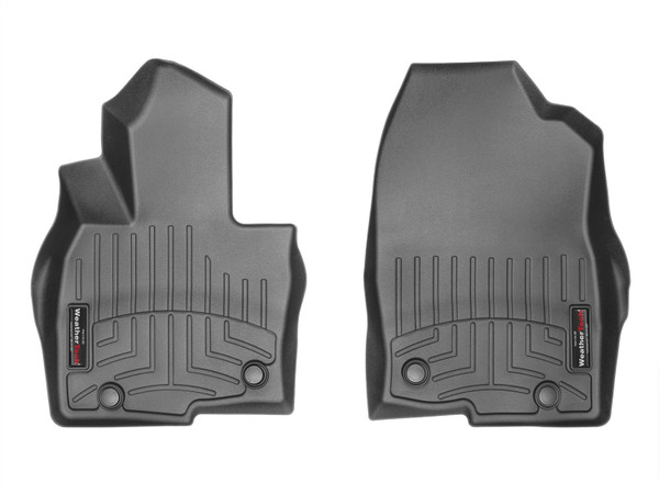 WeatherTech FloorLinerTM DigitalFit; Black; Front 449721