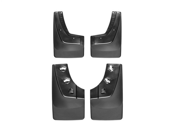 WeatherTech MudFlap No-Drill DigitalFit MudFlap Kit; Black 110036-120036 - Weathertech