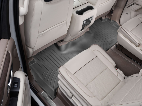 WeatherTech FloorLinerTM DigitalFit; Black; Rear 4416322