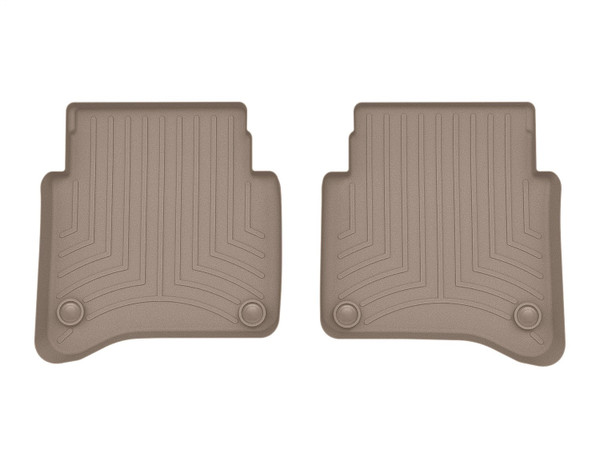 WeatherTech FloorLinerTM DigitalFit; Tan; Rear; 2 Piece 4517012 - Weathertech