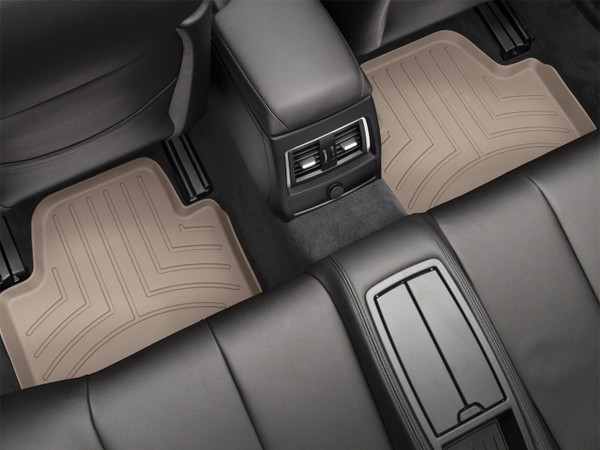 WeatherTech FloorLinerTM DigitalFit; Tan; Rear; 2 Piece 455603 - Weathertech