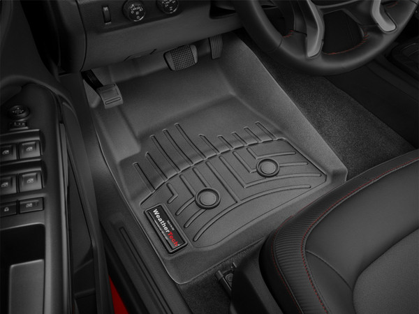 WeatherTech FloorLinerTM DigitalFit; Black; Front 447511 - Weathertech