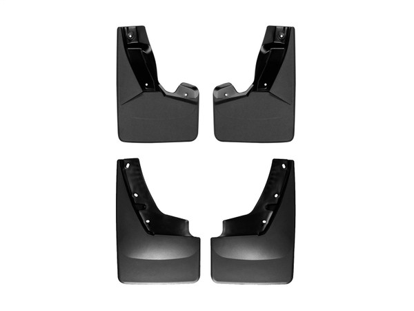 WeatherTech MudFlap No-Drill DigitalFit MudFlap Kit; Black 110129-120048 - Weathertech
