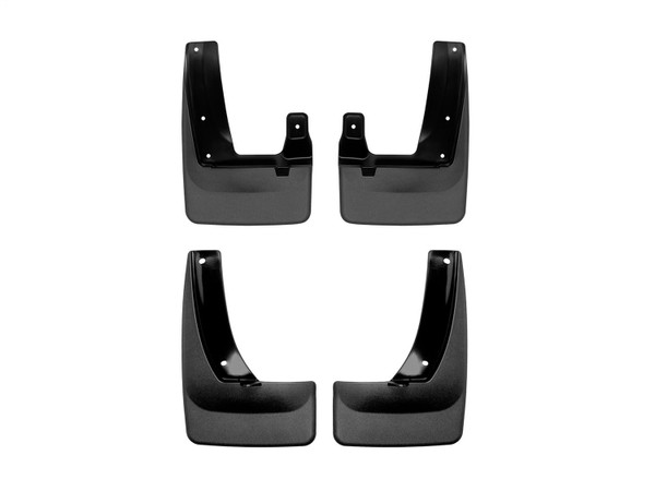 WeatherTech MudFlap No-Drill DigitalFit MudFlap Kit; Black 110131-120131 - Weathertech