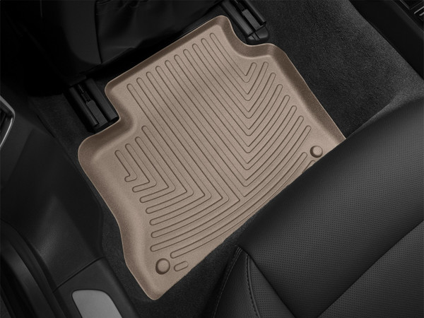 WeatherTech FloorLinerTM DigitalFit; Tan; Rear; 2 Piece 452572 - Weathertech