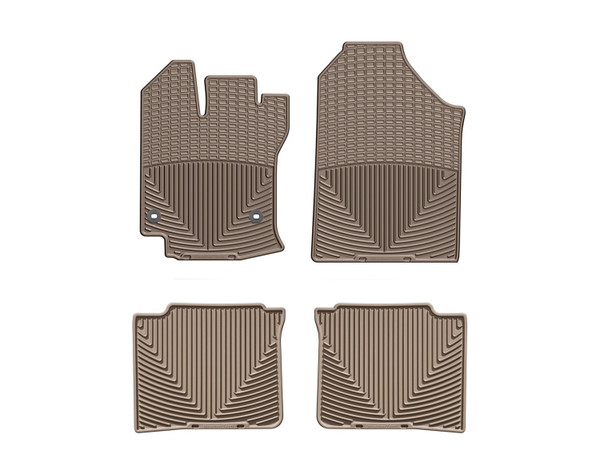 WeatherTech All Weather Floor Mats; Tan; Front and Rear WTCT291129 - Weathertech