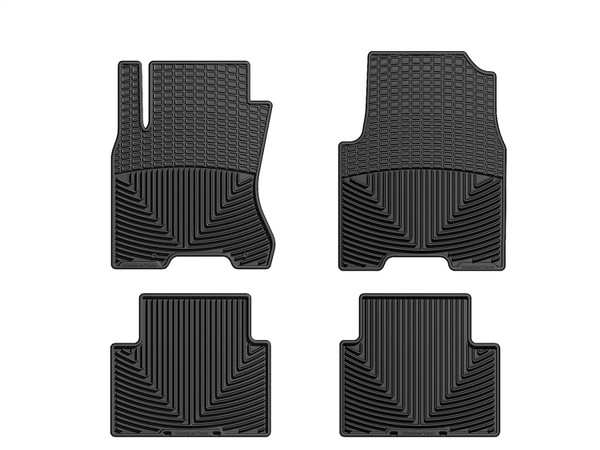 WeatherTech All Weather Floor Mats; Black; Front and Rear WTNB216217 - Weathertech