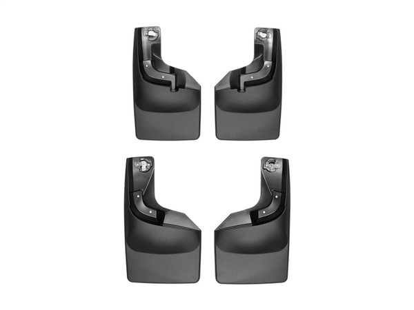 WeatherTech MudFlap No-Drill DigitalFit MudFlap Kit; Black 110065-120065 - Weathertech