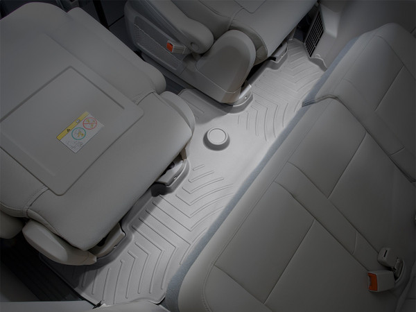 WeatherTech FloorLinerTM DigitalFit; Gray; Third Row 461413 - Weathertech