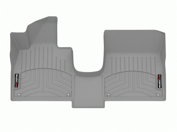 WeatherTech FloorLinerTM DigitalFit; Gray; Front; Over The Hump 4618201 - Weathertech