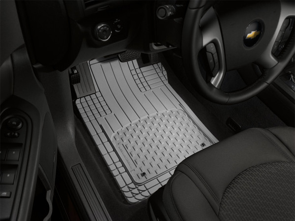 WeatherTech Universal All Vehicle Mat; Gray; Front and Rear; 2nd Row 1 pc. Over The Hump 11AVMOTHSG - Weathertech