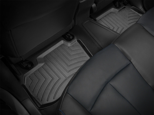 WeatherTech FloorLinerTM DigitalFit; Black; Rear; 2 Pieces 445502 - Weathertech