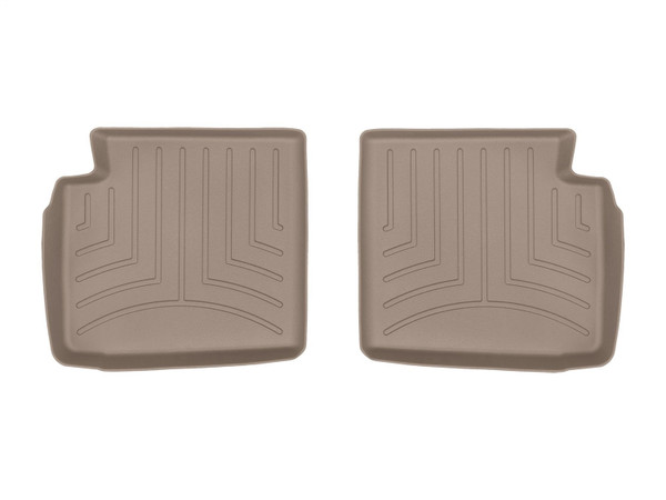 WeatherTech FloorLinerTM DigitalFit; Tan; Rear; 2 Piece Liner 453692 - Weathertech