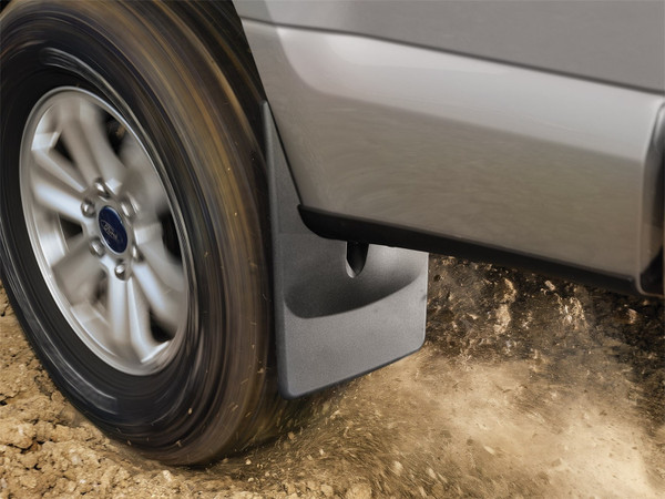 WeatherTech MudFlap No-Drill DigitalFit; Black 120211 - Weathertech