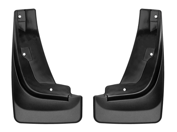 WeatherTech MudFlap No-Drill DigitalFit; Black 110096