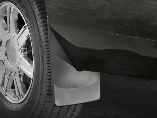 WeatherTech MudFlap No-Drill DigitalFit; Black 120012
