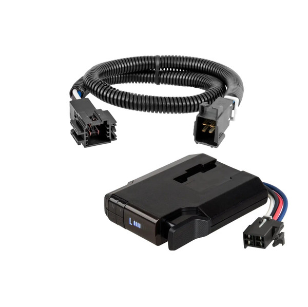 2017-2019 Mercedes-Benz GLE43 AMG with Factory Tow PackageCURT Venturer NEXT Time-Delay Trailer Brake Controller Plug & Play Bundle - Low Profile, Adjustable, 1-3 Axles 51116 - CURT