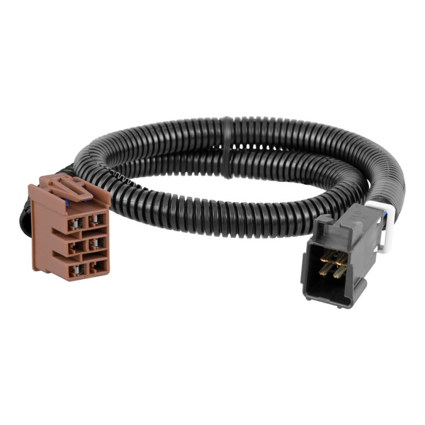2003-2006 GMC Yukon XL 1500 CURT Venturer NEXT Time-Delay Trailer Brake Controller Plug & Play Bundle - Low Profile, Adjustable, 1-3 Axles 51116