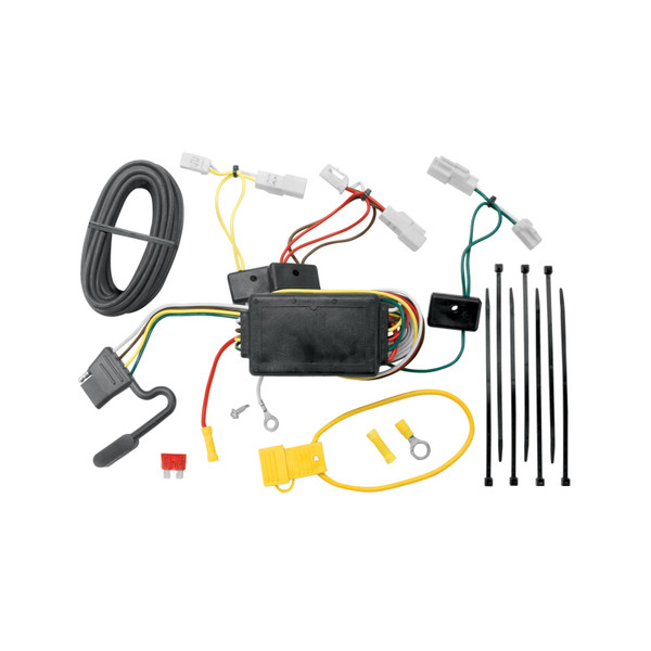 2007-2014 Toyota FJ Cruiser Draw-tite Class 3 Trailer Hitch, 2 Inch Square Receiver Bundle w/ Plug-n-Play T-One Wiring Harness