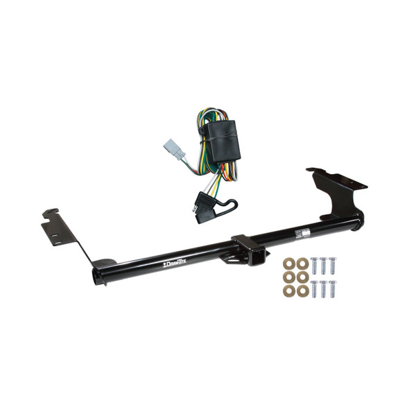1999-2004 Honda Odyssey Draw-tite Class 3 Trailer Hitch, 2 Inch Square Receiver Bundle w/ Plug-n-Play T-One Wiring Harness - Draw-tite