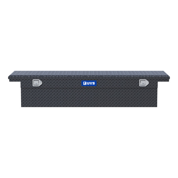 UWS EC50002 72-Inch Matte Black Aluminum Truck Tool Box, Heavy-Wall, RigidCore Lid, Secure Storage