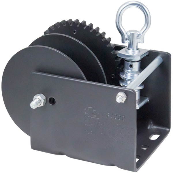 Dutton-Lainson 2,000 lb., WG2000 Worm Gear Winch, Loop Drive, Split Reel - Dutton-Lainson