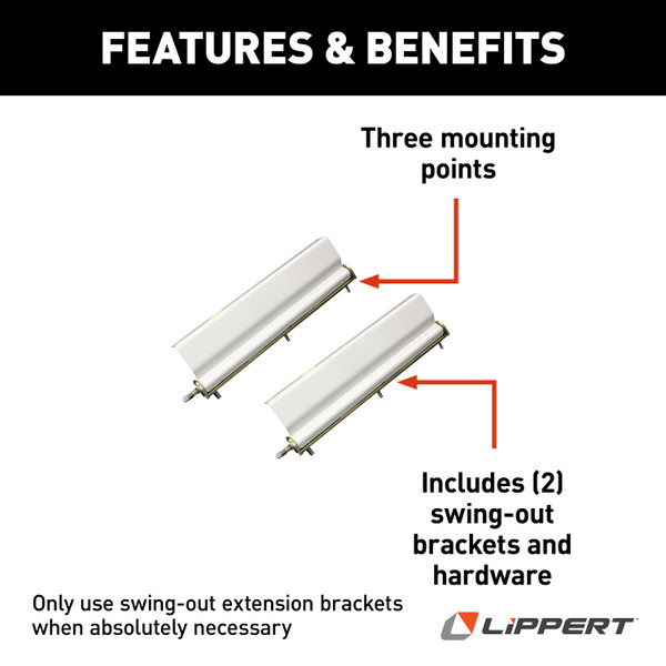 HappiJac Swing Out Extension Bracket #182496