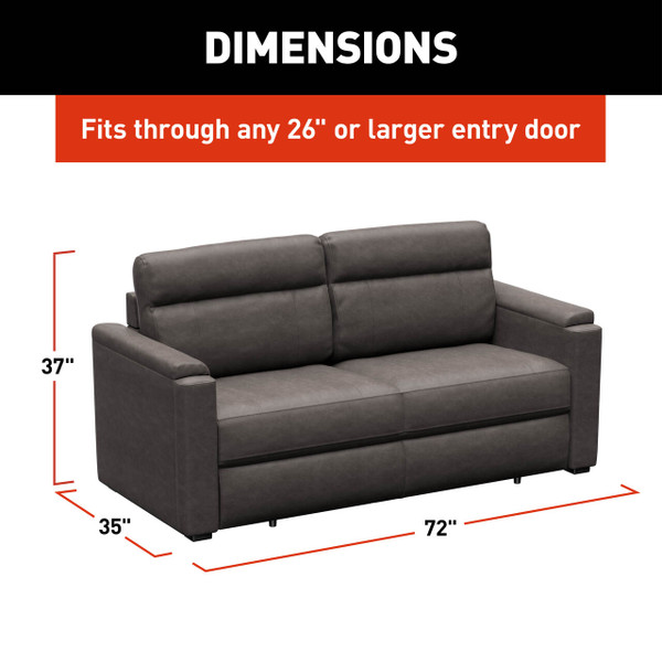Thomas Payne Signature Thomas Payne® Signature Heritage Series RV Rest Easy Sleeper Sofa - 72" McCoy #2024044358