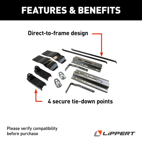 HappiJac Chevy/GMC Tie Down Kit #182904