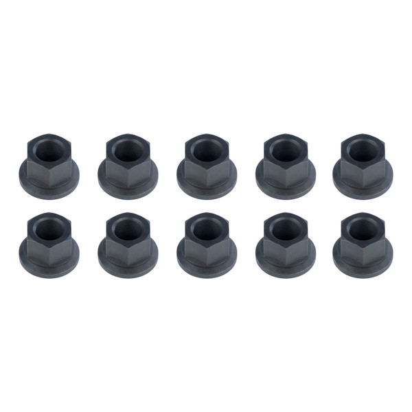 Lippert Trailer Axle Swiveling Flange Lug Nut - M22 x 1.5 Thread Size (10-Pack) #2025027785 - Lippert