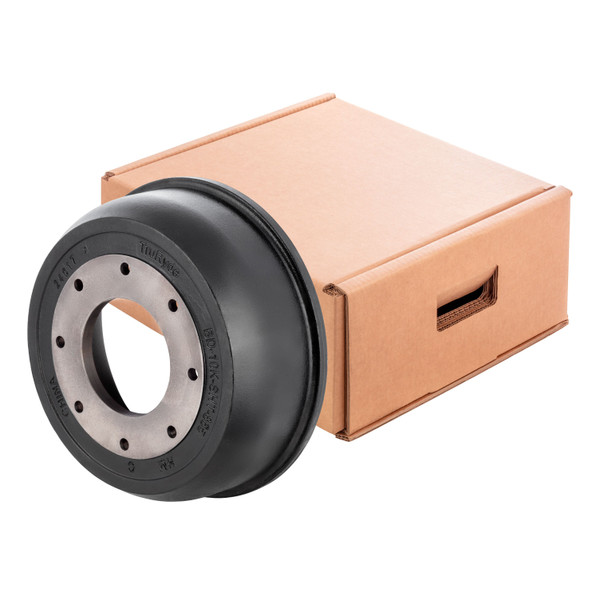 Short Trailer Brake Drum, 10,000-lb. Axles, 12-1/4" Brake Size, 3-3/8" Width - Lippert
