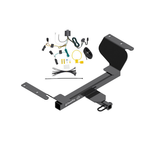 2021-2024 GMC Terrain Except Diesel EngineDraw-Tite Class 2 Trailer Hitch, 1-1/4 Inch Square Receiver Bundle w/ Plug-n-Play T-One Wiring Harness - Draw-tite