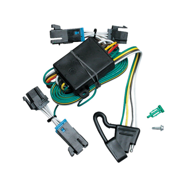 2000-2002 Chevrolet Express 3500 Draw-tite Class 3 Trailer Hitch, 2 Inch Square Receiver Bundle w/ Plug-n-Play T-One Wiring Harness