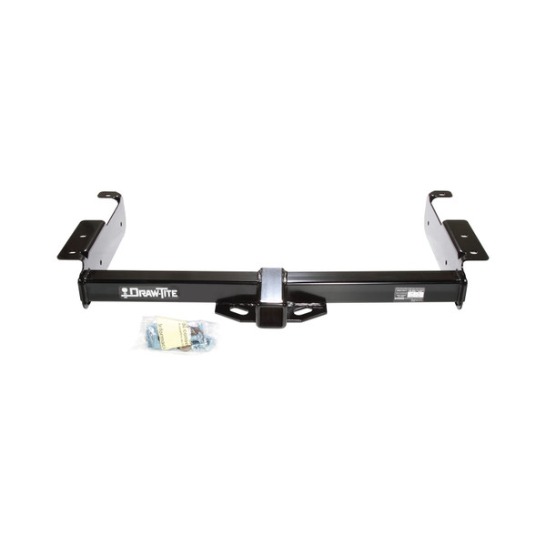 2000-2002 Chevrolet Express 3500 Draw-tite Class 3 Trailer Hitch, 2 Inch Square Receiver Bundle w/ Plug-n-Play T-One Wiring Harness