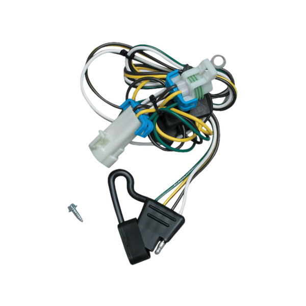 1998-2000 Isuzu Hombre w/Step Bumper Draw-tite Class 3 Trailer Hitch, 2 Inch Square Receiver Bundle w/ Plug-n-Play T-One Wiring Harness