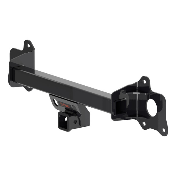2020 - 2023 Tesla Y Curt 2" Class 3 Trailer Tow Hitch + 5-Flat Wiring Kit Tow Boat/Utility Trailer with Surge Brakes 13598