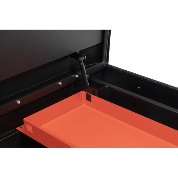 Weather Guard 617 Steel Accessory Divider Tray, 26.5" x 14" x 3", Red Powder Coat, Van Storage System