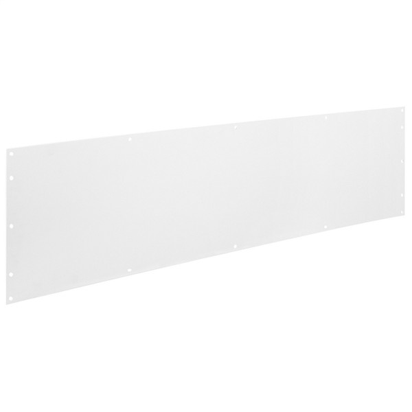 Weather Guard 9606-3-02 Back Panel, 60" Wide x 7.75" High, White Steel Van Storage Accessory Panel Unit - Weather Guard