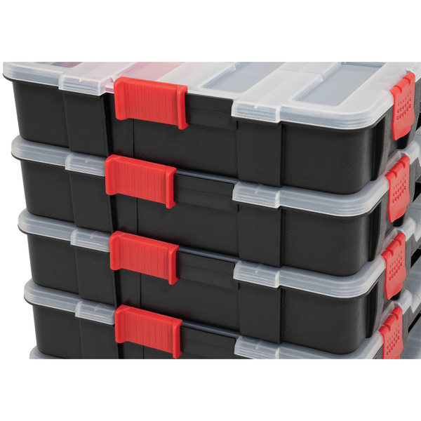 WEATHER GUARD 9961-9-01 Small Parts Organizer Case, Van Storage System Cabinet with Drawers