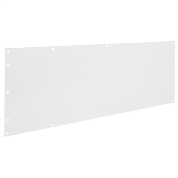Weather Guard 9602-3-02 Back Panel Unit, 7.75" H x 28" W, White Steel Powder Coat Van Storage Accessory - Weather Guard