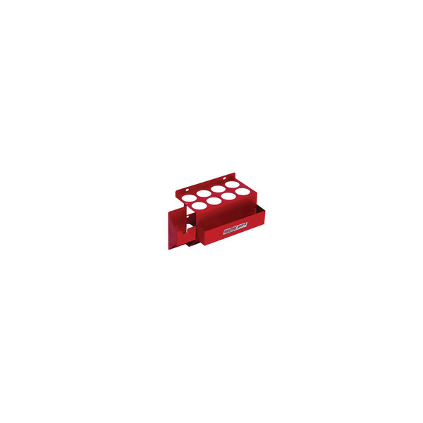 Weather Guard 9881-7-01 Caulk Tube Tray, 13.5" x 7.5" x 7.5", Red Steel Van Storage Panel Mount Accessory - Weather Guard