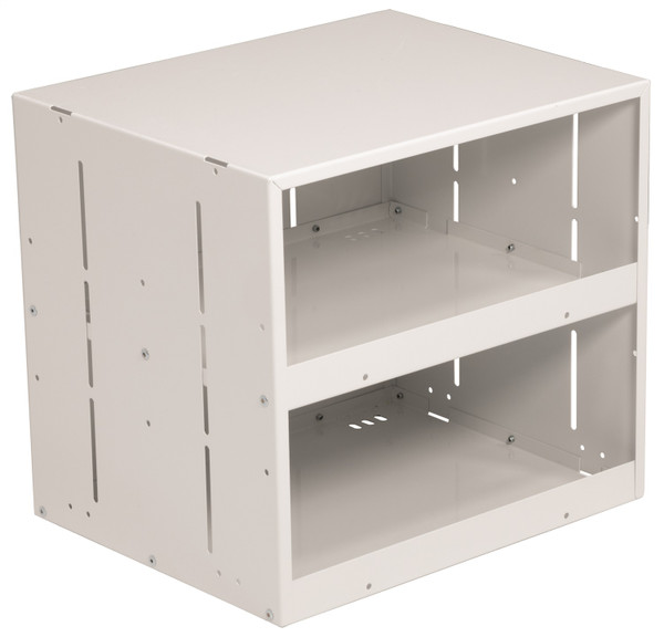 Weather Guard 9962-3-01 Two-Shelf Stackable Van Storage Cabinet, Heavy-Duty Steel Construction - Weather Guard