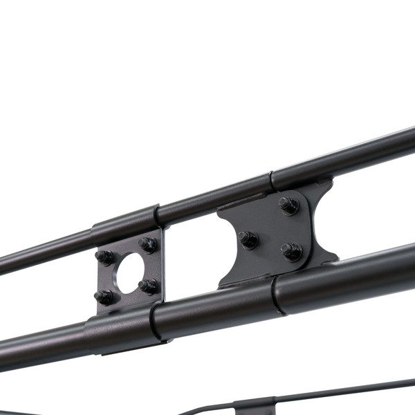 WEATHER GUARD 1000 lbs, 154" Length, 72" Width Full Size Truck Bed Rack 1275-52-02, No-Drill Steel Ladder Rack - Weather Guard